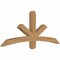 Ekena Millwork Alberta Smooth Timber Gable Bracket, Western Red Cedar, 60"W x 25"H x 3 1/2"D x 3 1/2"F, 10/12 Pitch GBW060X25X0404ALB00SWR - alternate 4